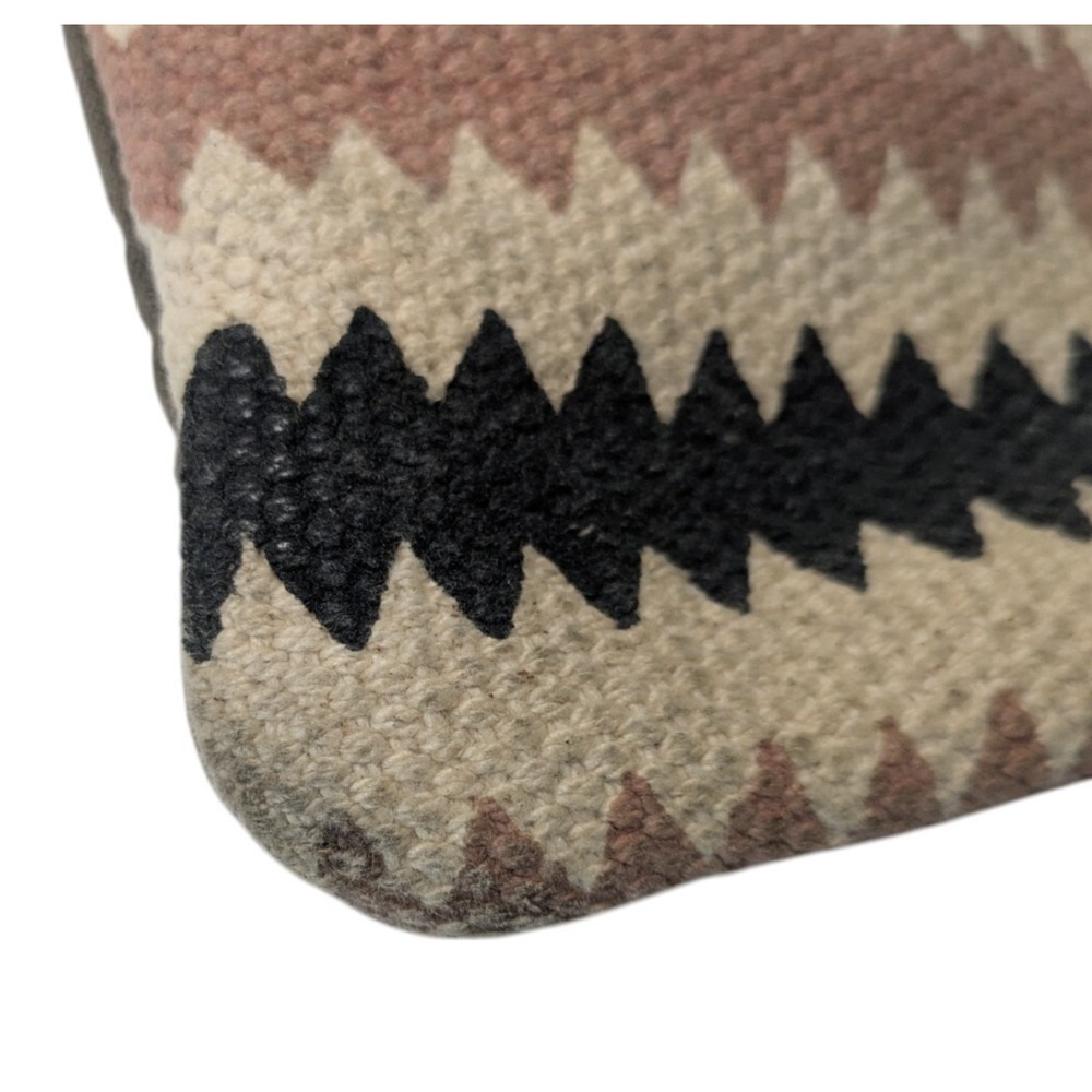 Myra Bag Brown Beige Pink Chevron Print Leather Crossbody Bag Western Boho - Picture 7 of 11